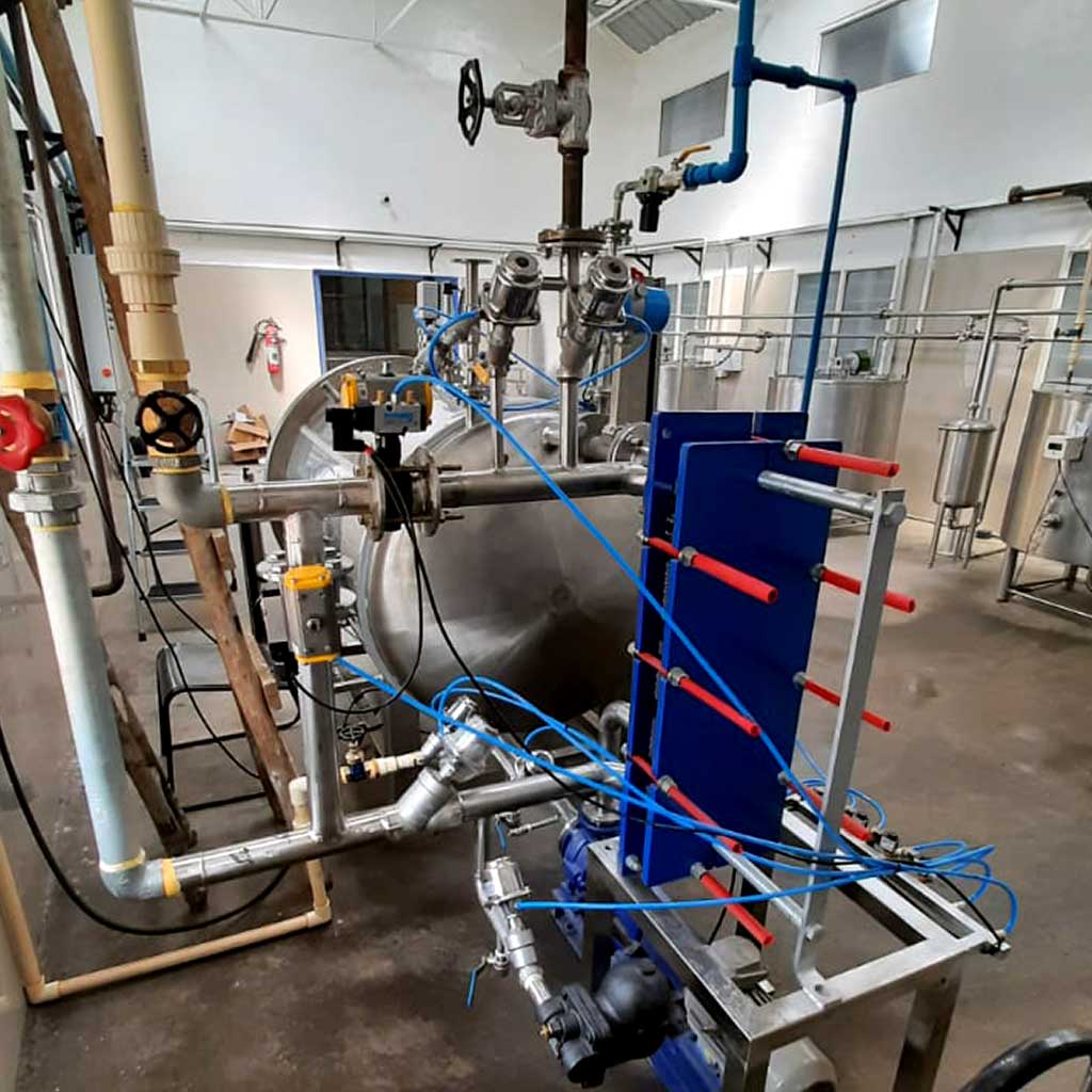 Horizontal Water Immersion Retort - Industrial food processing sterilization system