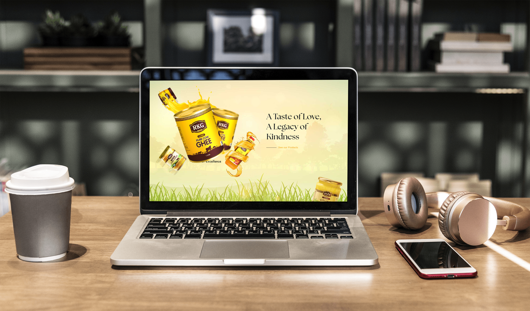 RKG Ghee Digital Transformation and Mobile Ordering App